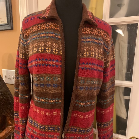 Classic Elements Petite Zipper Sweater - Picture 4 of 16